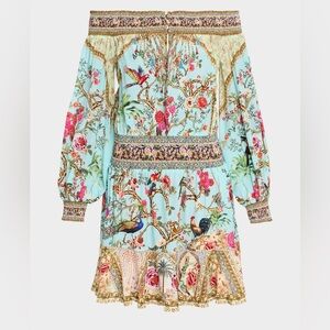 Camilla Off shoulder short dress